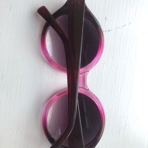 Pink Round Sunglasses